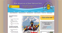 Desktop Screenshot of denaliraft.com